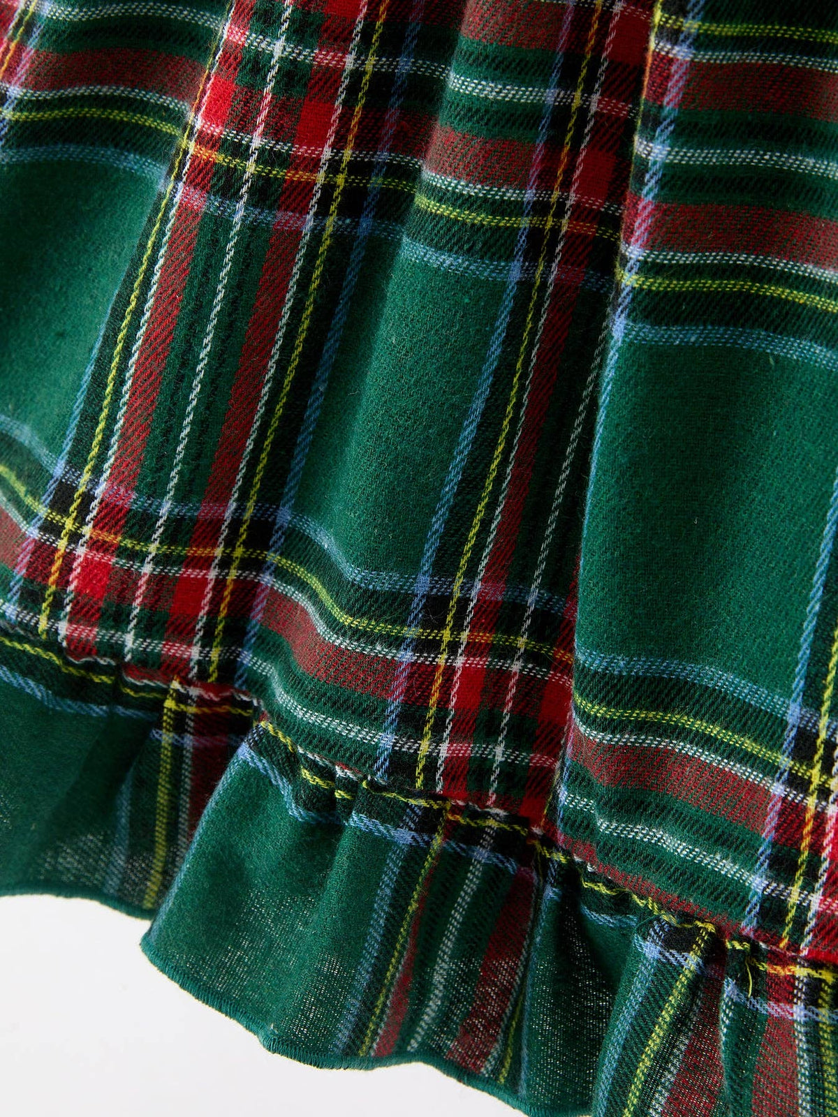 Rylee Faith Designs - Christmas Green Plaid Mommy and Me Matching Dress