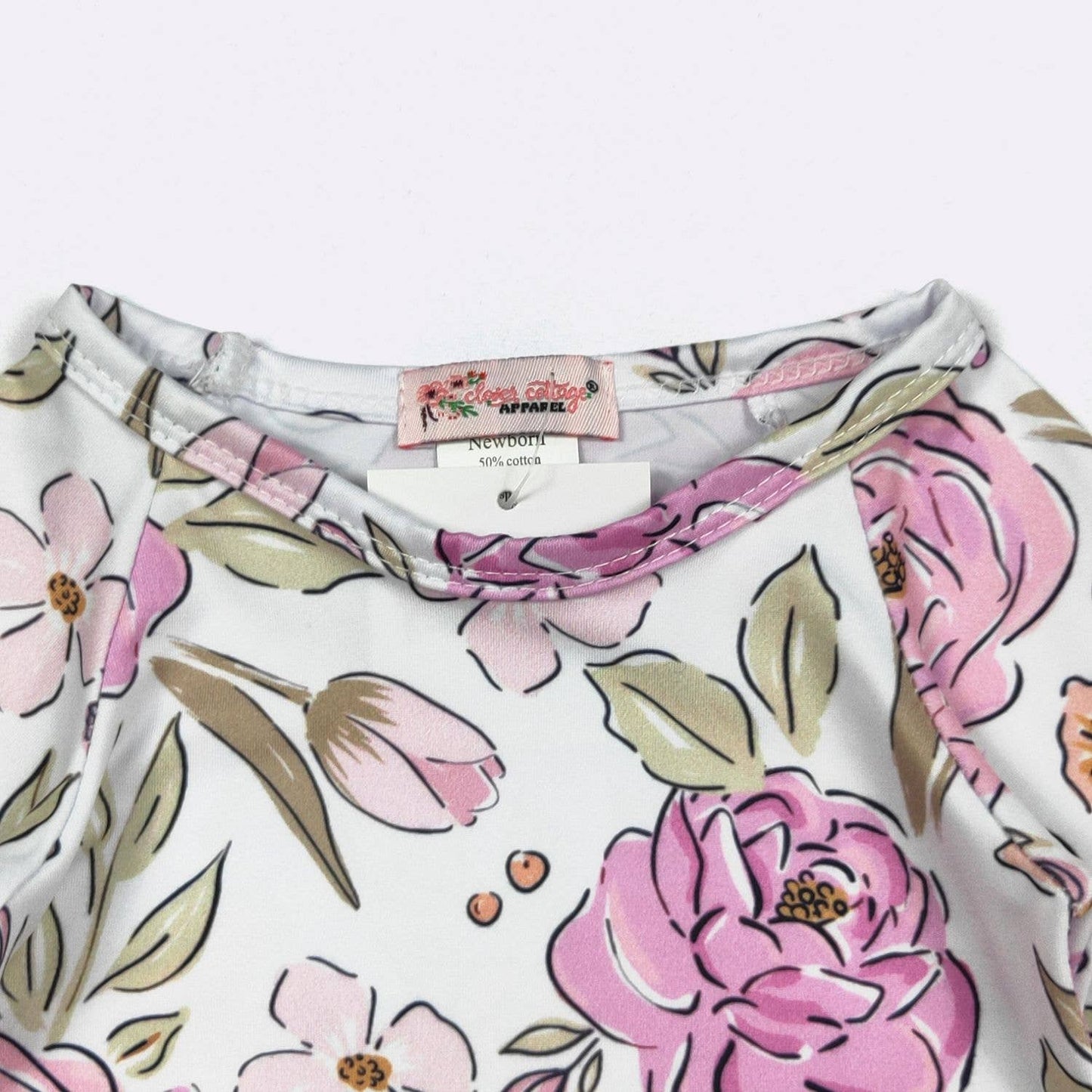 Daffodil Rose Baby Gown