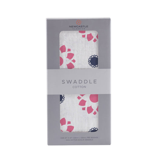 Newcastle Classics - Primrose Indigo Swaddle