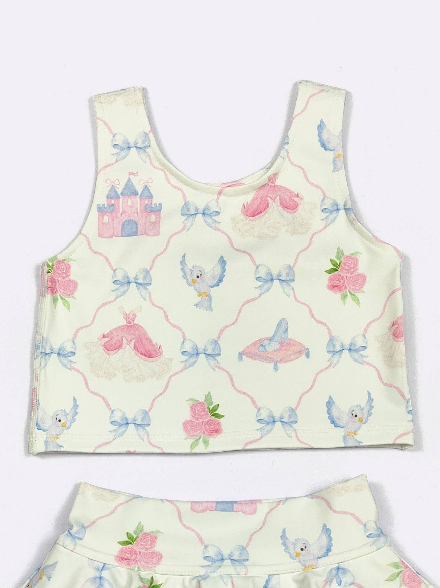 Glass Slipper Girls Skort Set