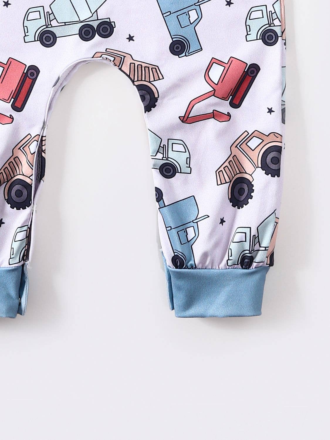 Dump Truck Boy Romper