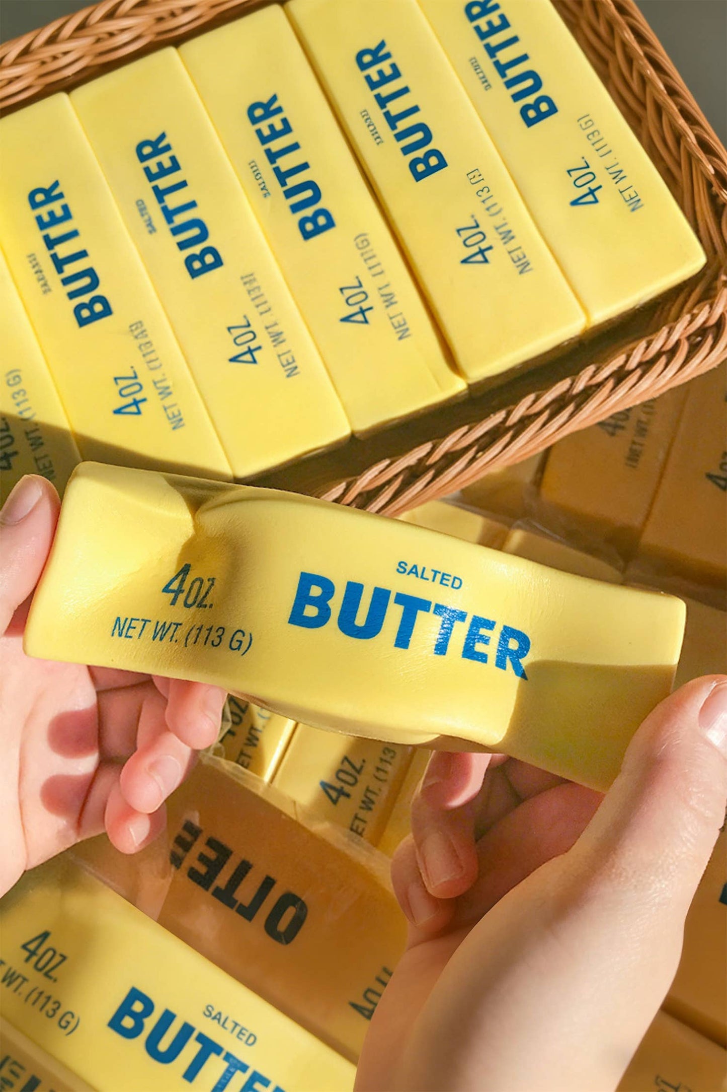 Butter Sofe Sticker Relieve Pressure Toy