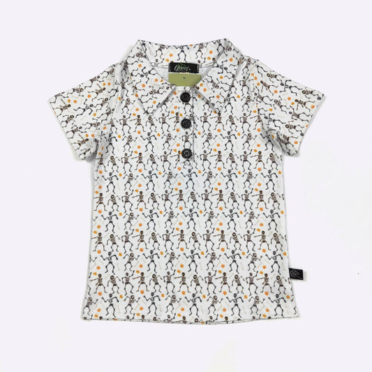 Clover Cottage - Skeleton Boy Collar Shirt