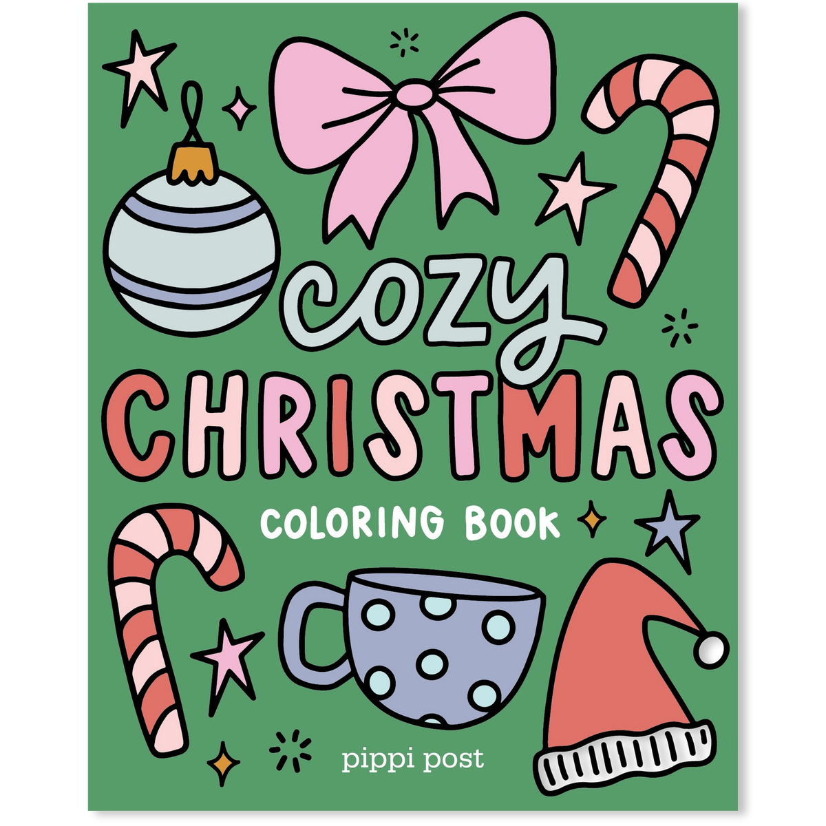 Cozy Christmas Coloring Book