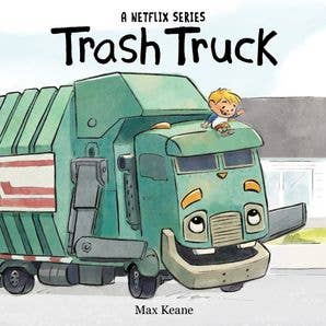 HarperCollins - Trash Truck Board Book : Max Keane