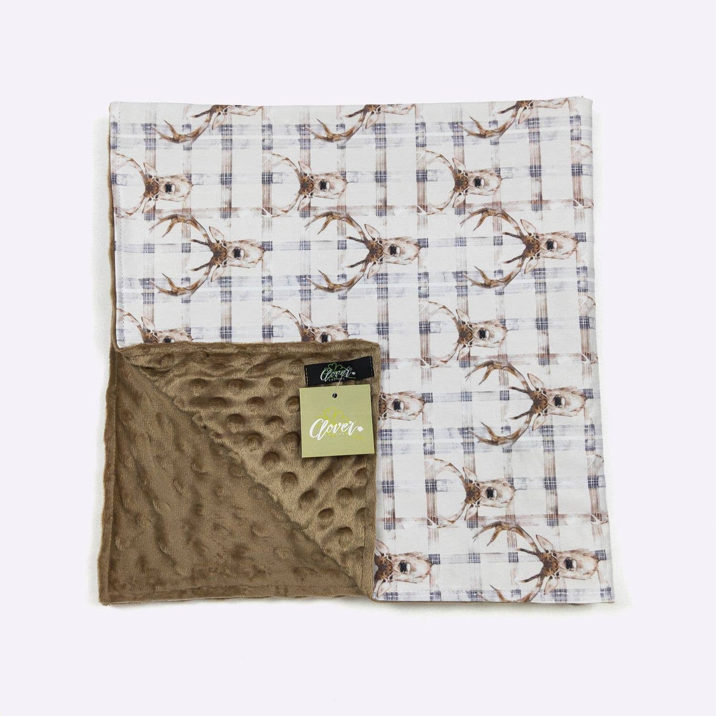 Plaid Deer Blanket