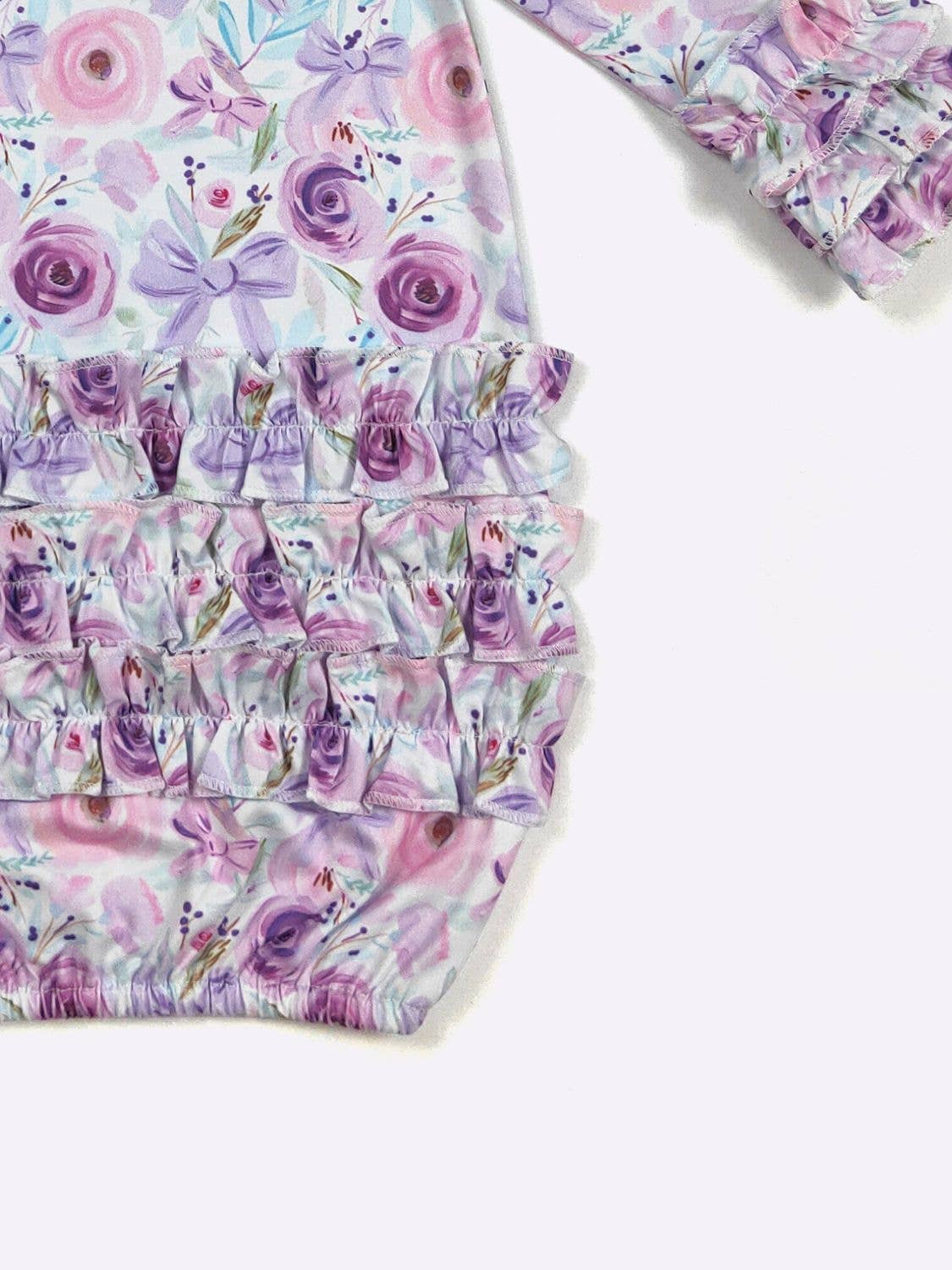 Clover Cottage - Rosette Coquette Baby Gown 2