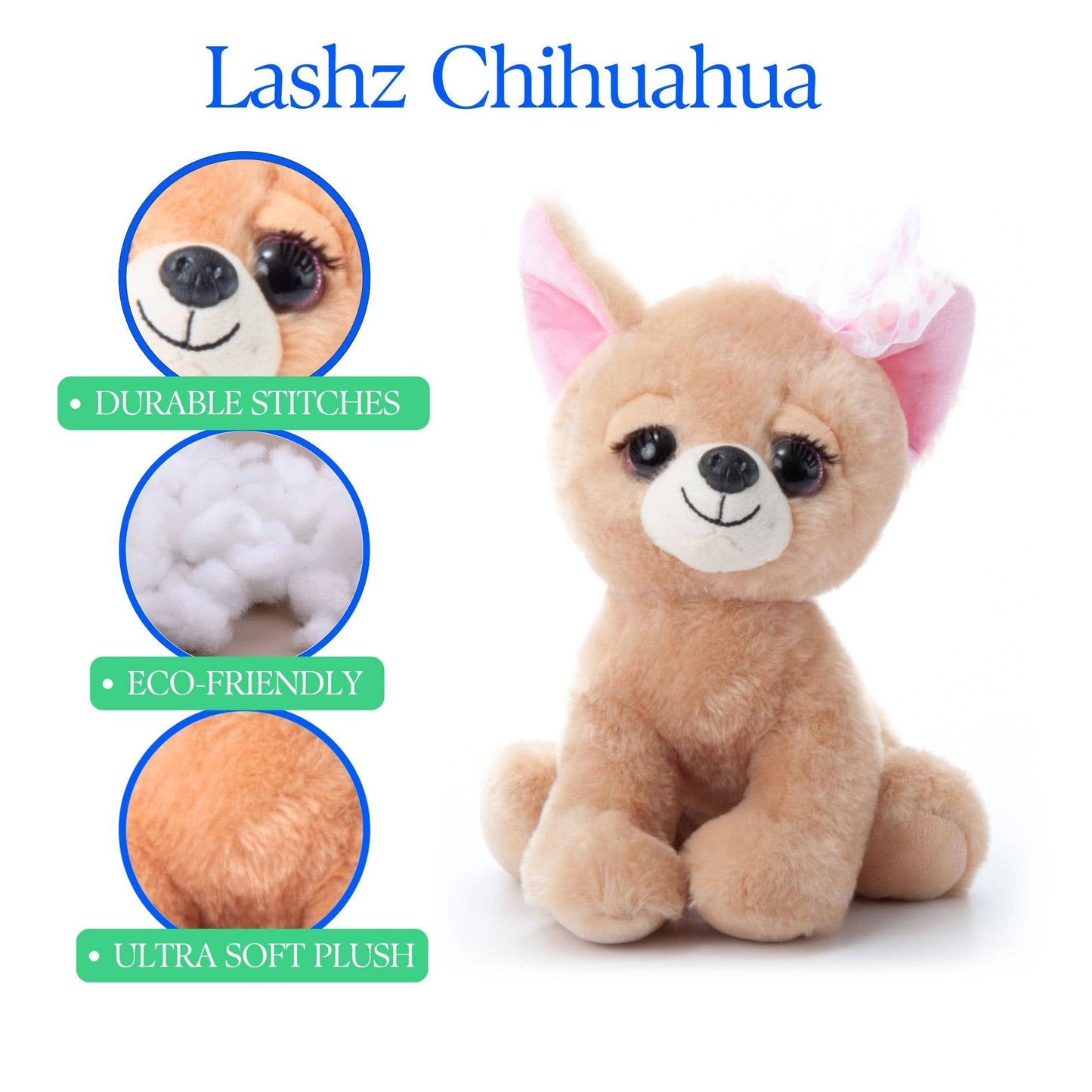 The Petting Zoo - 10" (24cm) Lash'z Chihuahua Puppy Dog