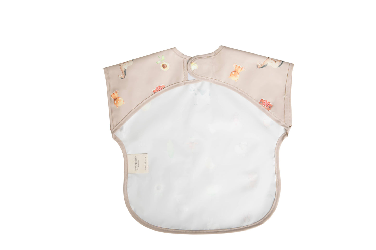 Ali+Oli - Smock Bib for Baby & Toddler Short Sleeve (Farm)