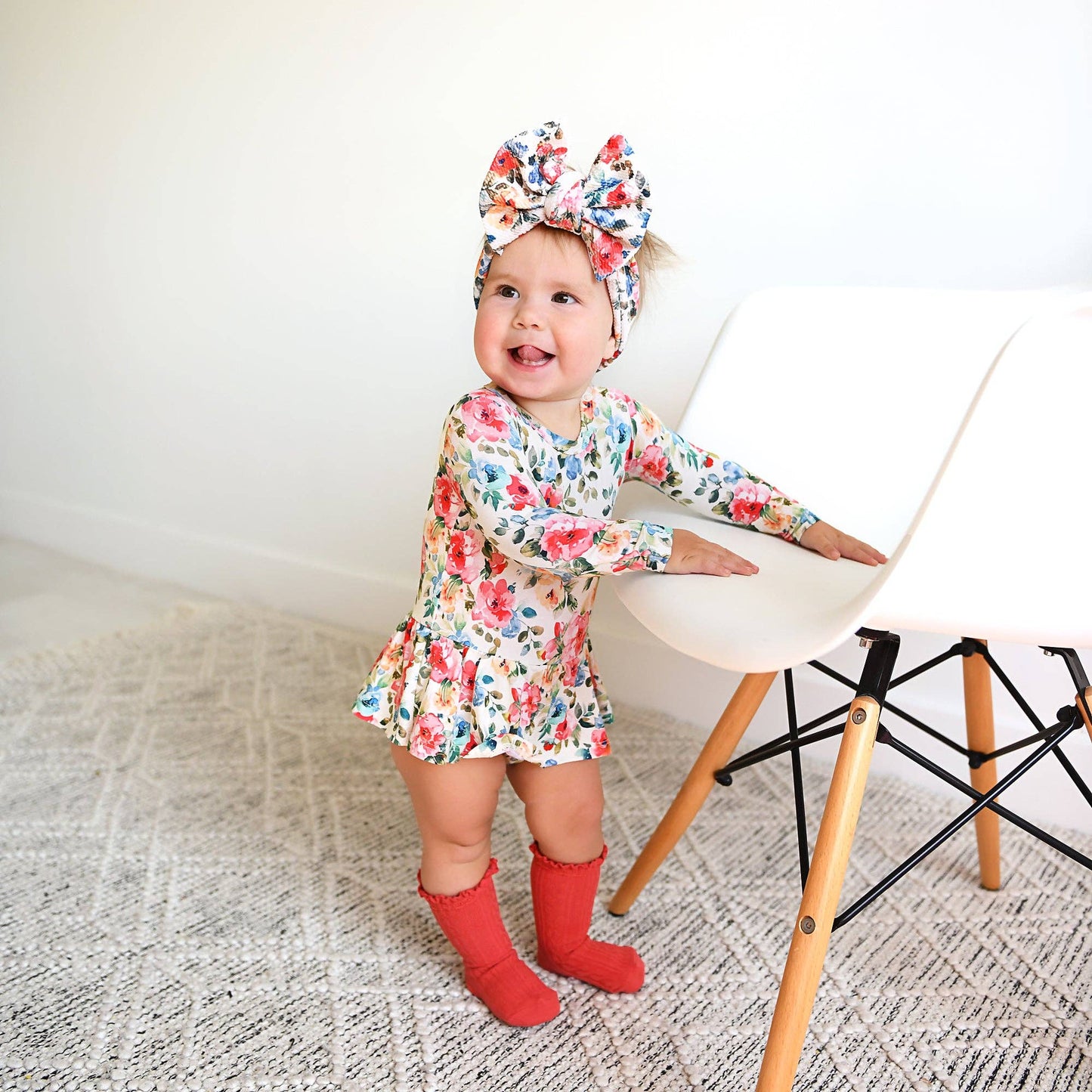 Nayeli HEADWRAP Baby Toddler Floral Hair Accessories