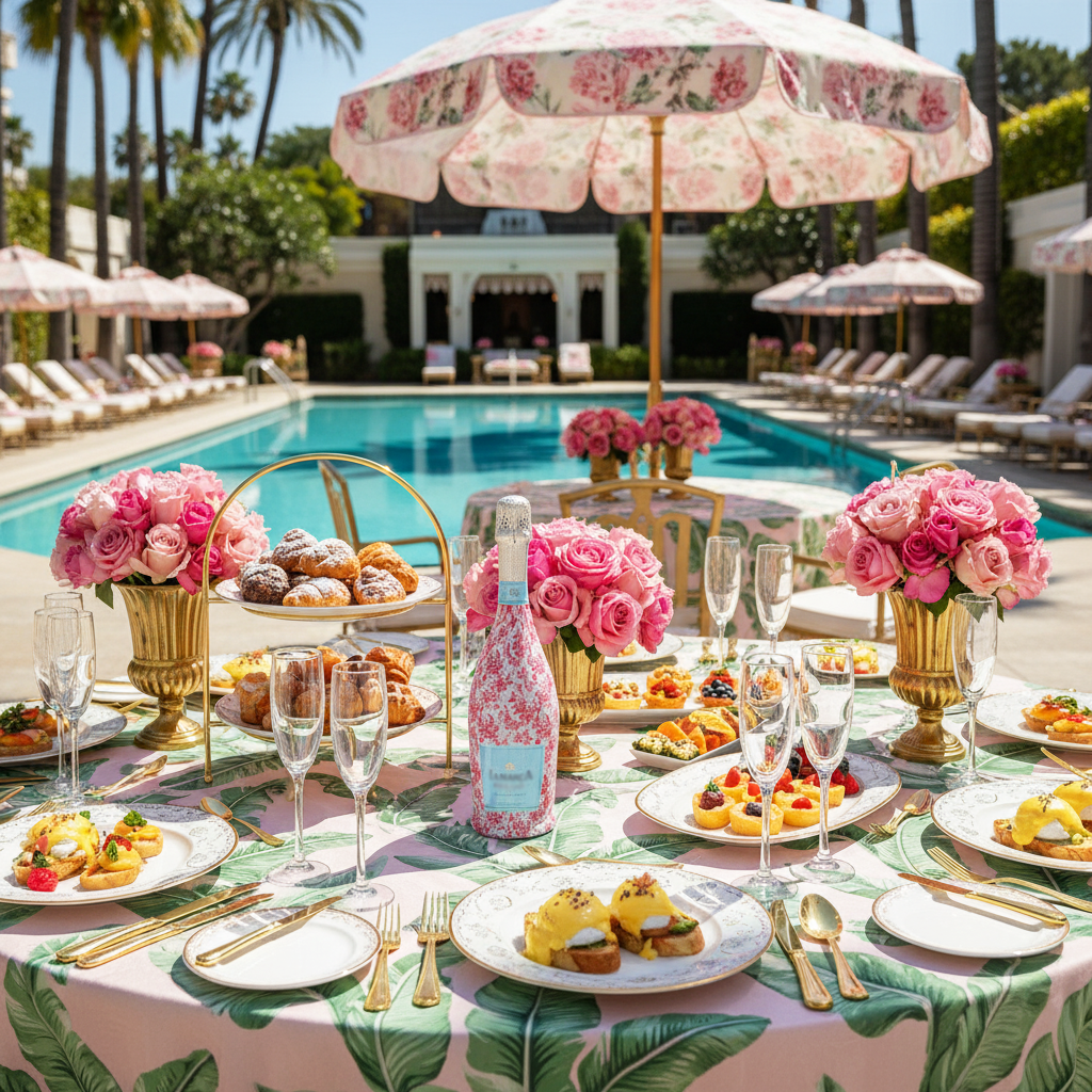 Beau Bottles - Beau Bottles Grandmillenial Pink Floral - Prosecco Collection