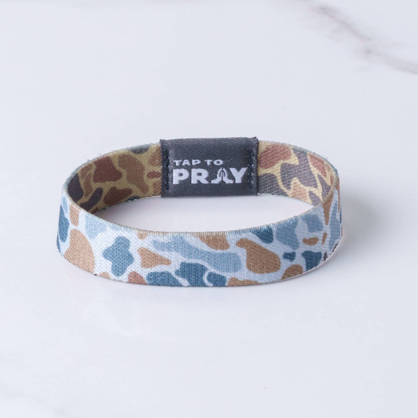 Versible - Tap To Pray™ Wristbands - River Rock Camo Sahara and Copper