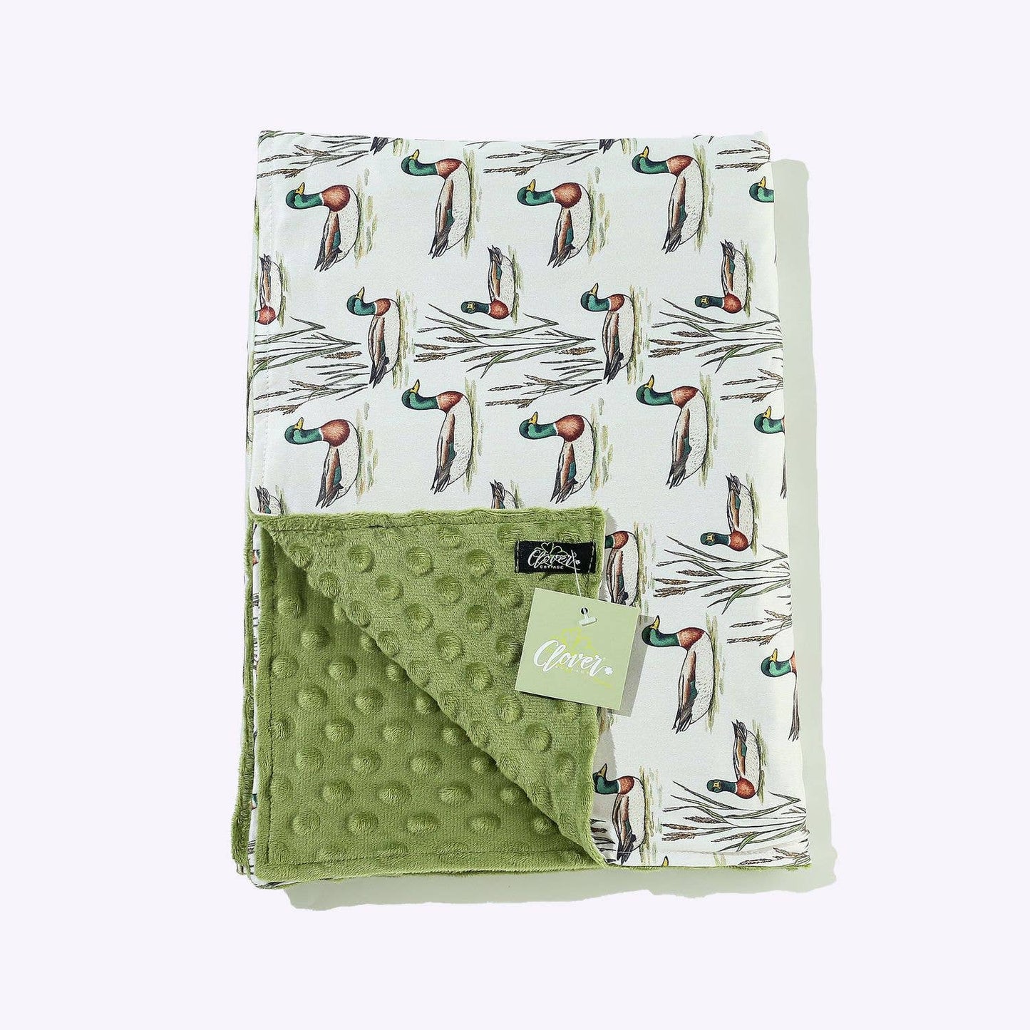 Clover Cottage - Mallard Duck Blanket