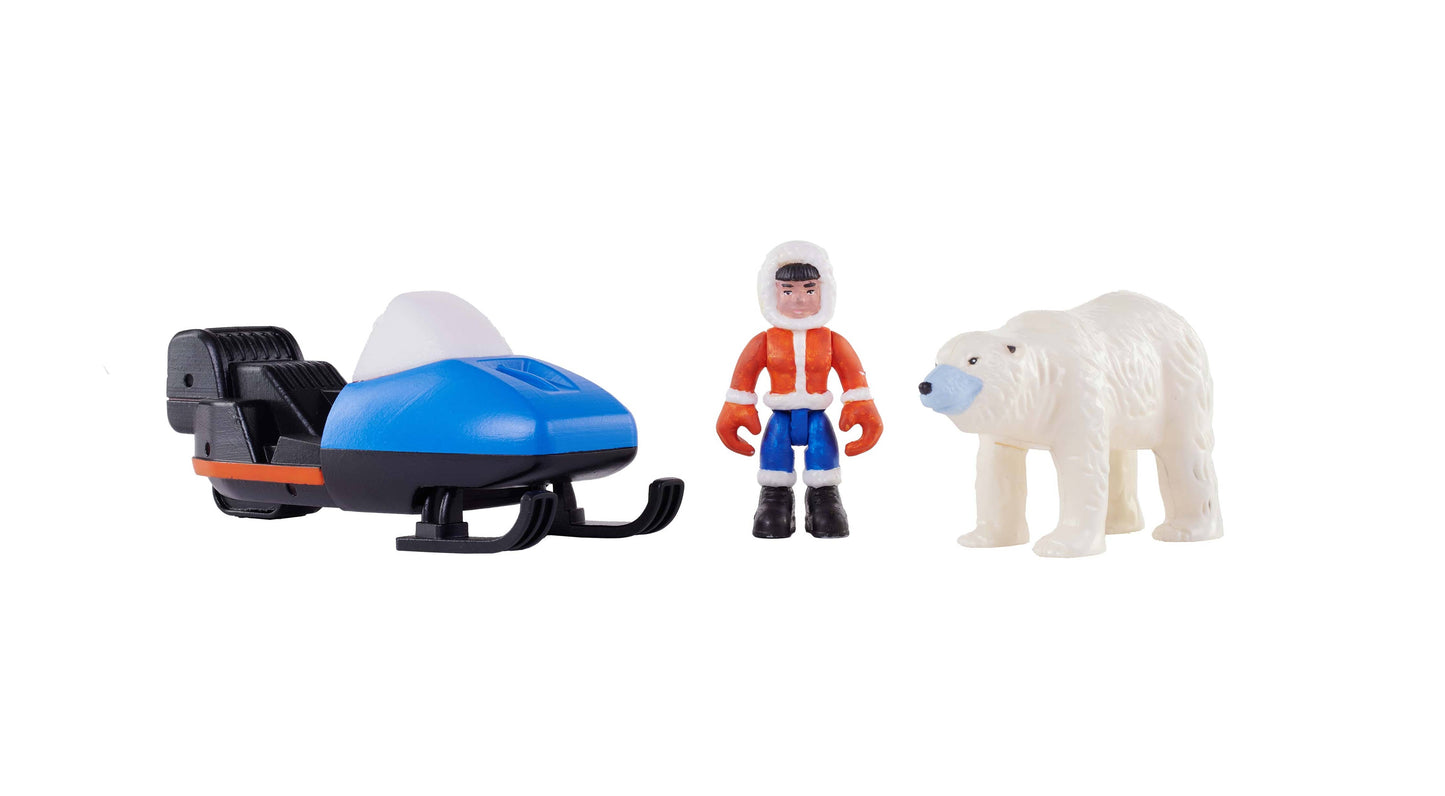 Wild Republic - Green-Playset Polar Bear 6"