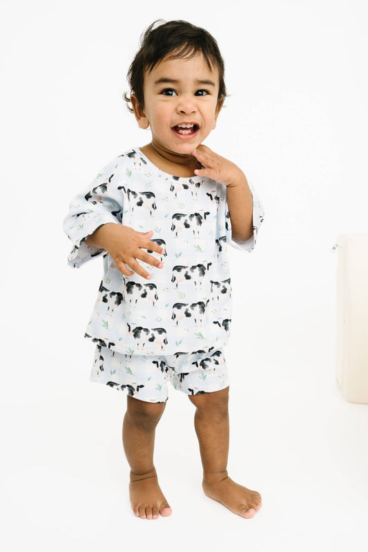 Dairy Cow Slouchy Set