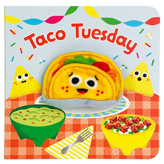 Cottage Door Press - Taco Tuesday Food Interactive Finger Puppet Board Book