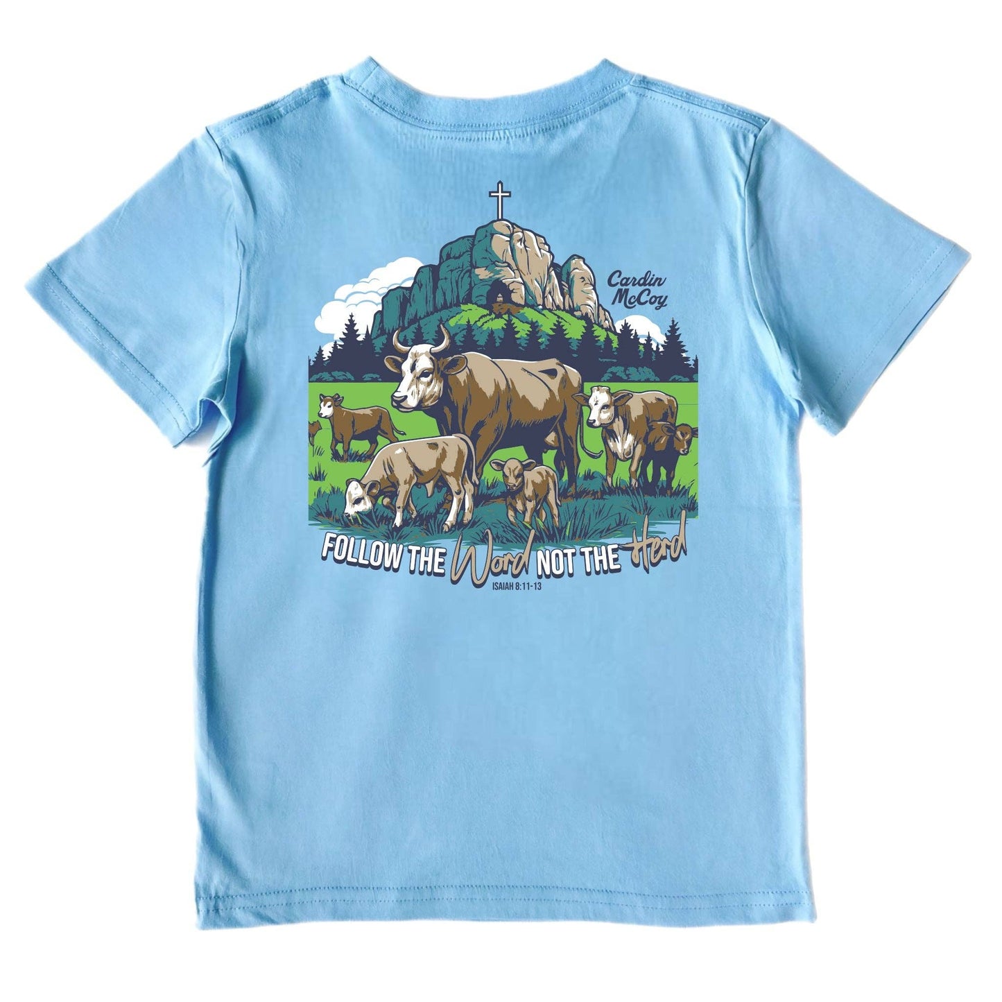 Kids' Follow The Word, Not The Herd Short-Sleeve Tee