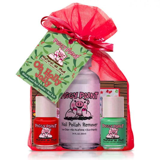 Oh Holly Jolly Piggy Paint Set