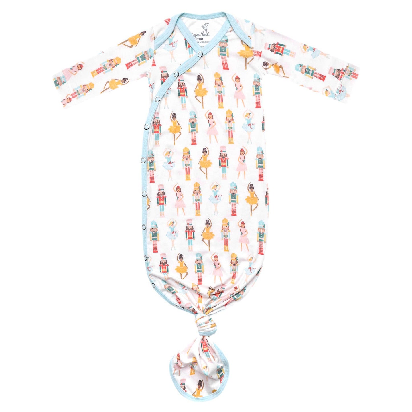Copper Pearl - Newborn Knotted Gown - Juliet