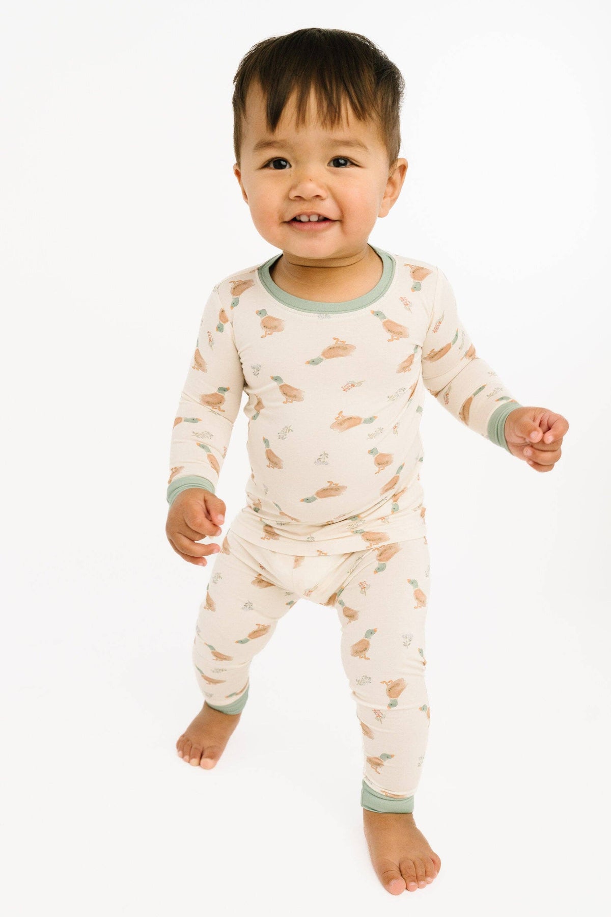 Little One Shop - Little Mallard Duck Bamboo Set