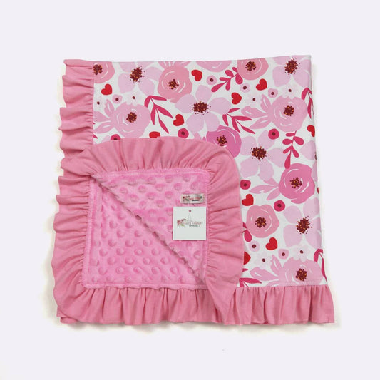 Cherry Poppy Blanket