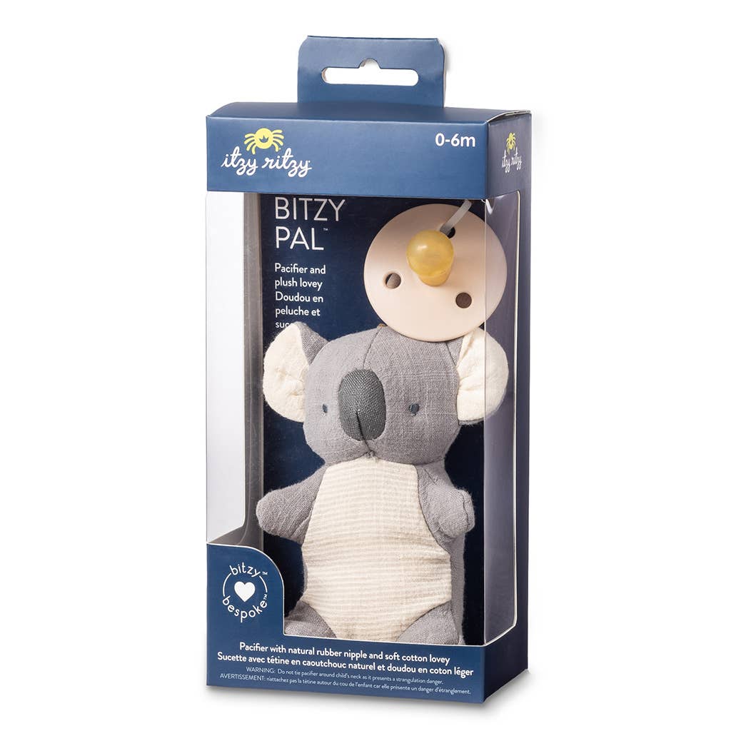 Itzy Ritzy - *NEW* Bitzy Pal Natural Rubber Pacifier & Stuffed Animal