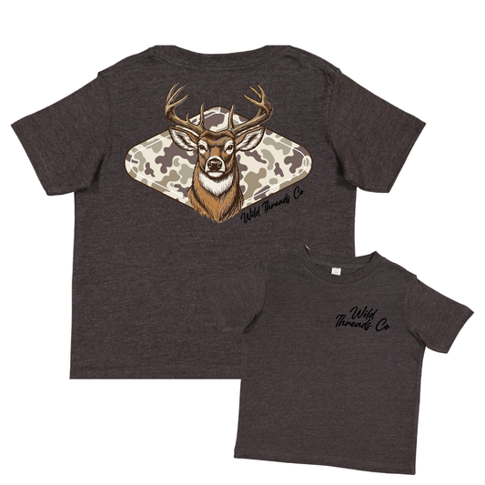 Wild Threads Co - Camo Deer Tee
