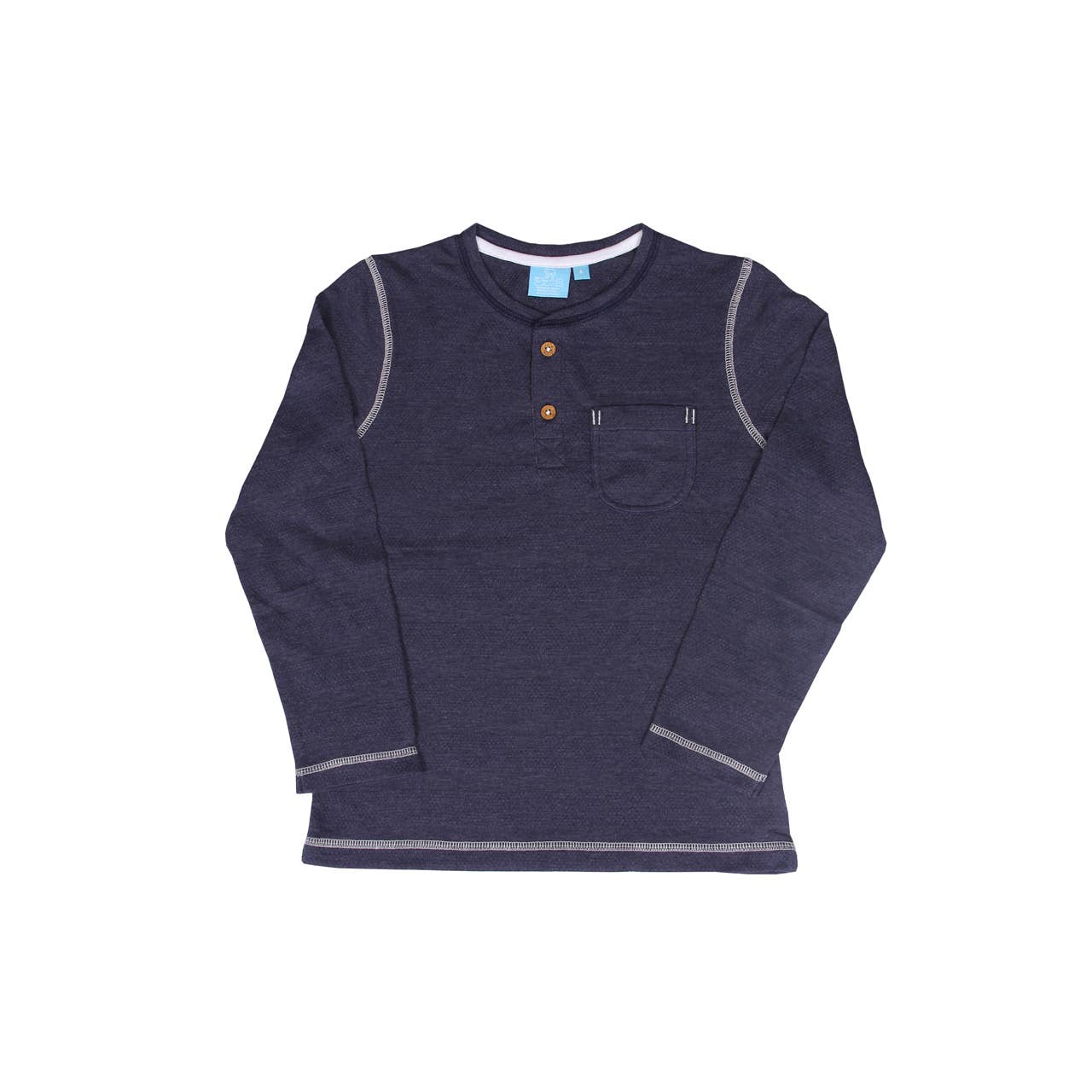 Bear Camp - Harper Long Sleeve Textured Henley - 2 Colors Toddler & Boys
