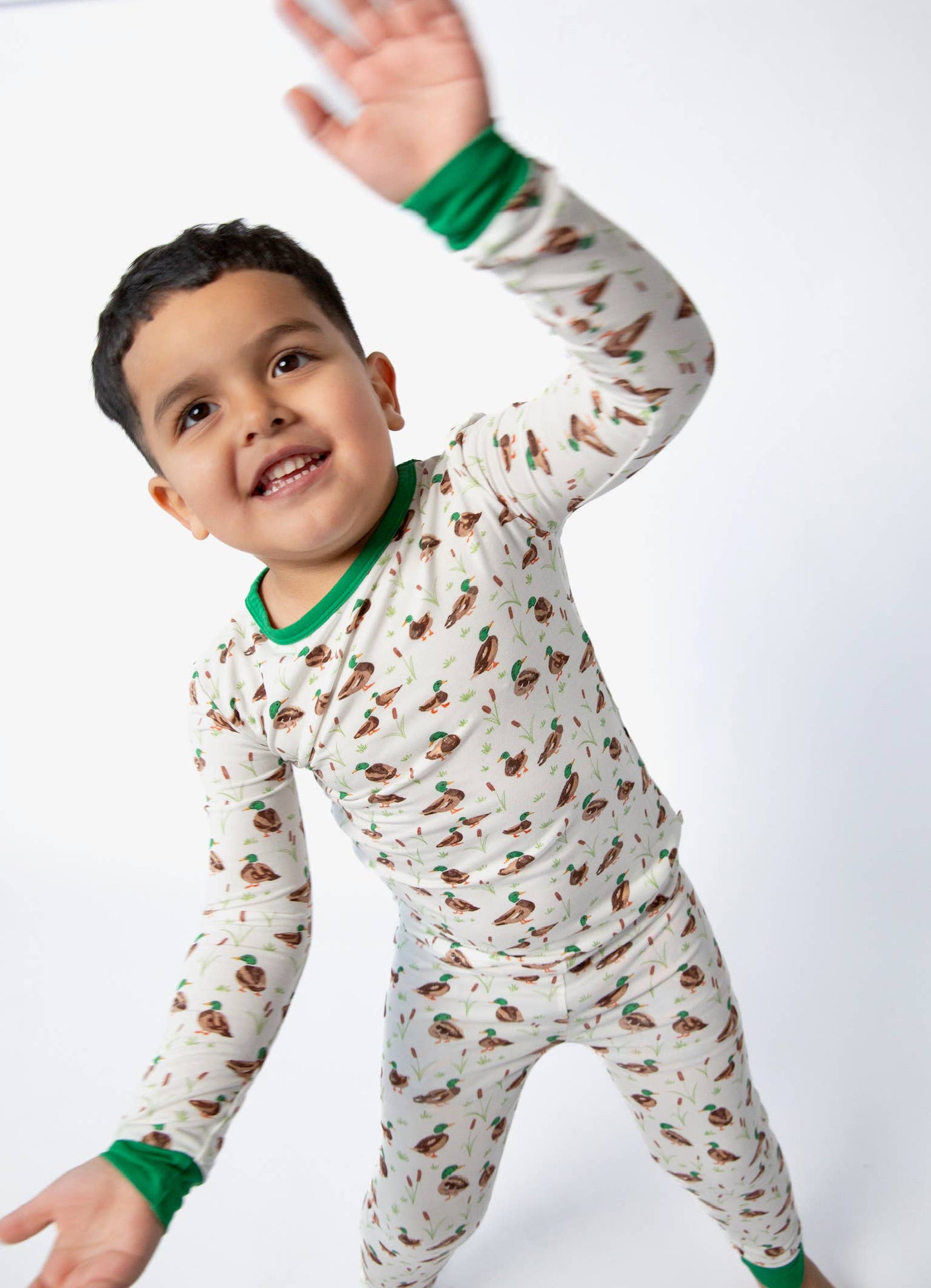 Goosies - Mallard Drake Ducks- LS/Pants Toddler Pajamas