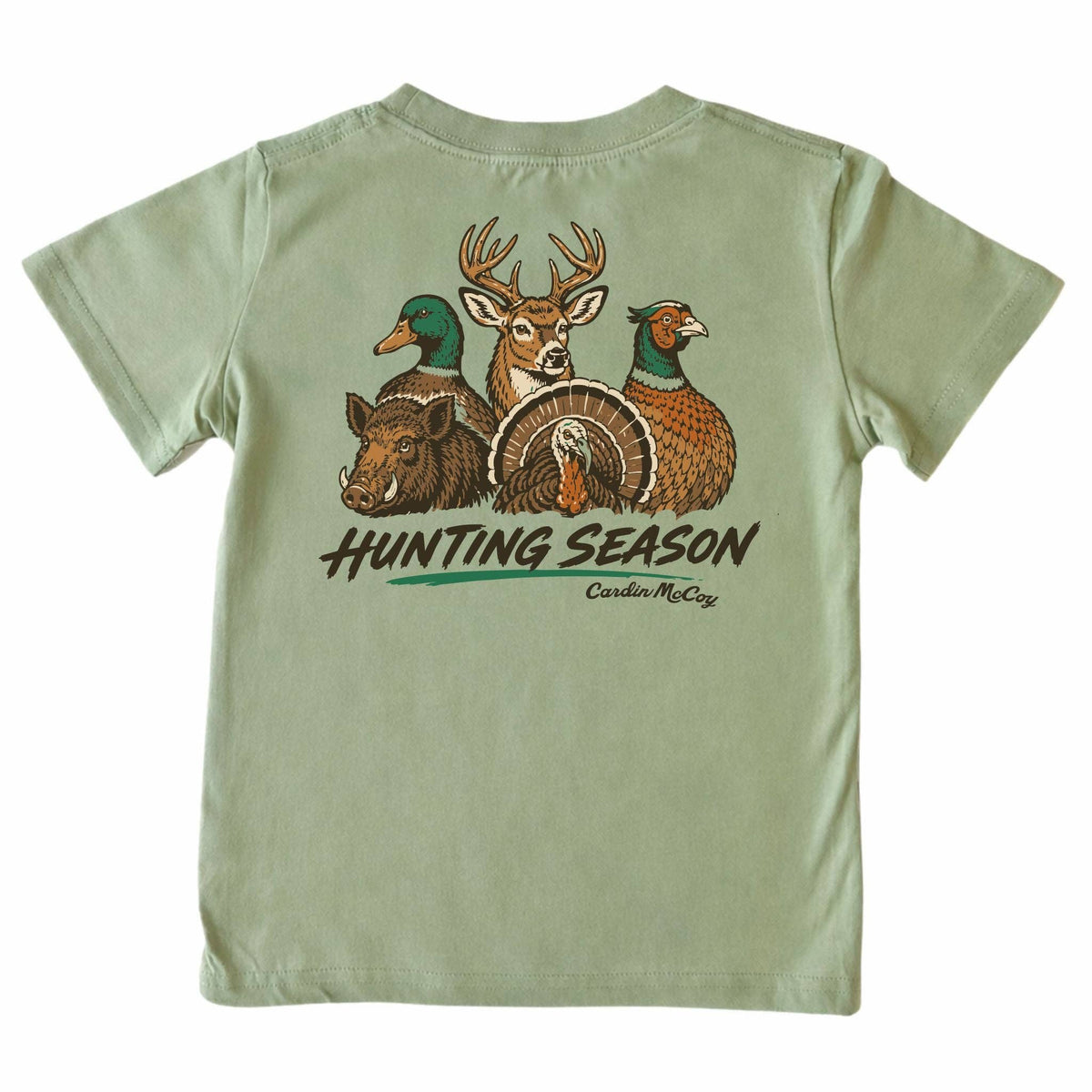 Cardin McCoy - Kids' Hunting Season Short-Sleeve Tee