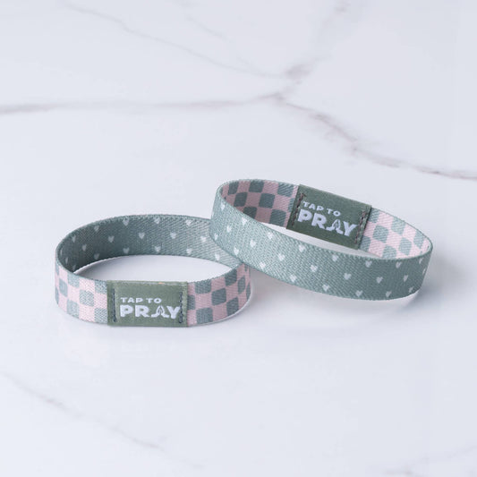 Versible - Tap To Pray™ Wristbands - Cottage & Tile