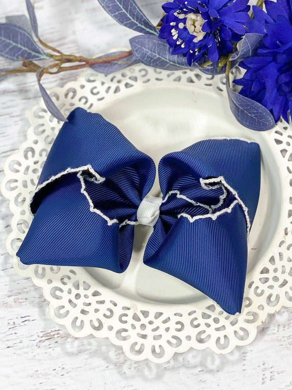 5" Classic Moonstitch Boutique Bows