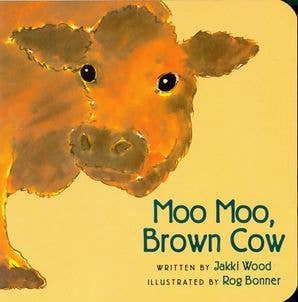 HarperCollins - Moo Moo, Brown Cow Board Book : Jakki Wood