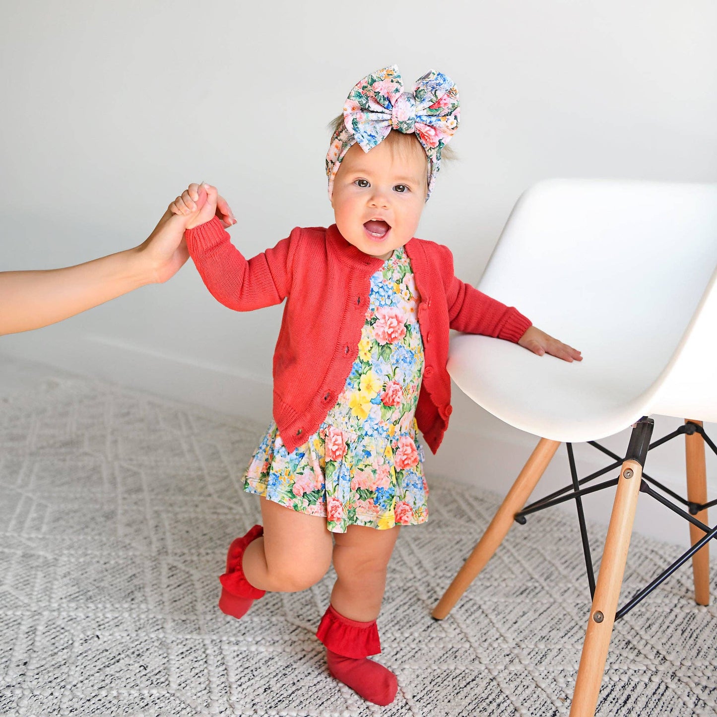 Joanna HEADWRAP Baby Toddler Floral Hair Accessories