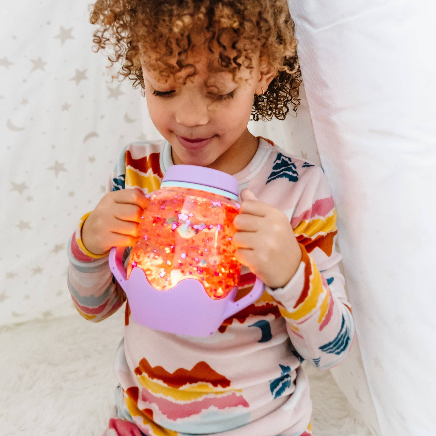 Glo Pals - Purple Sensory Play Jar
