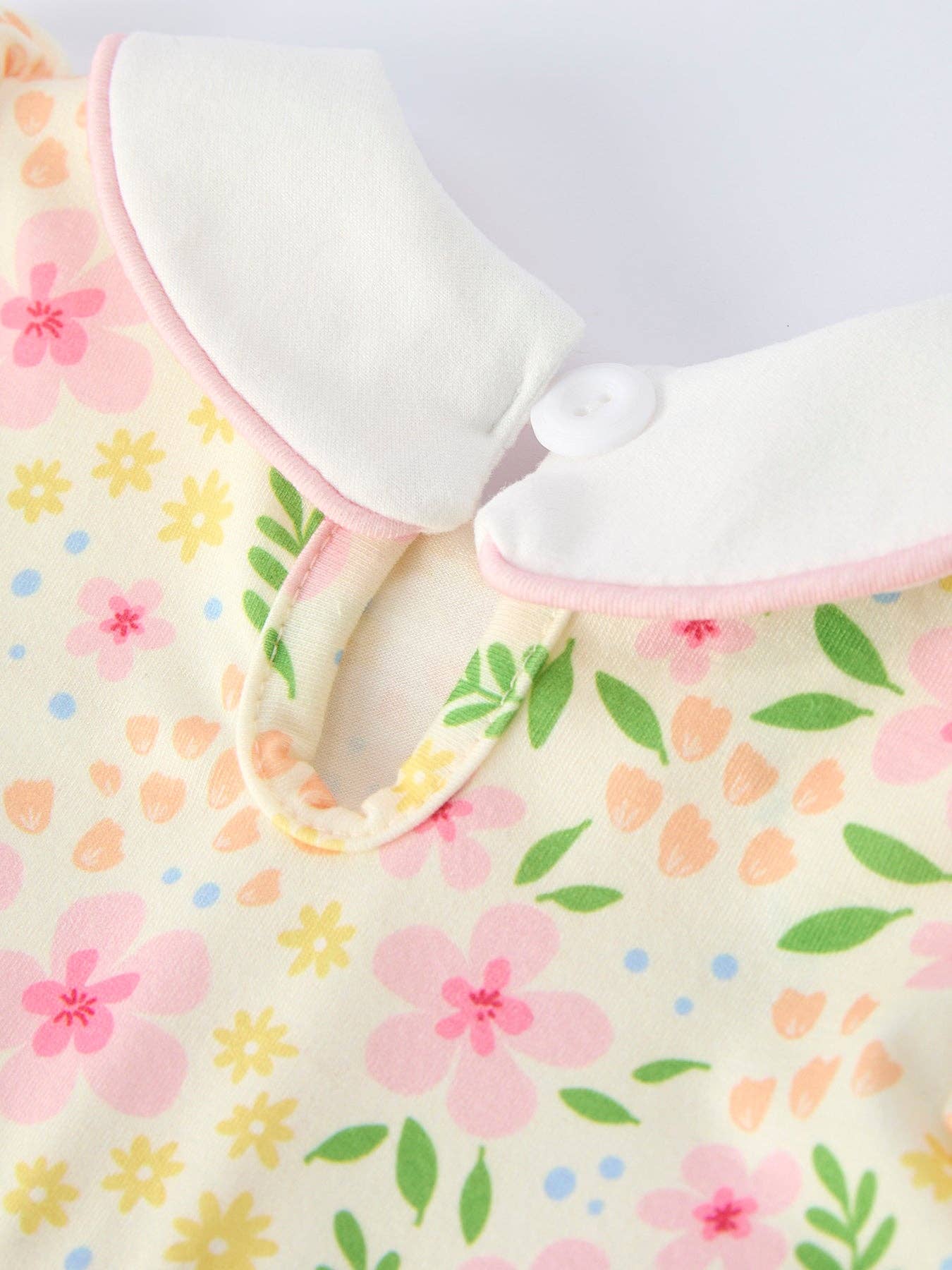 Rylee Faith Designs - Easter Bunny Embroidery Smocking Cute Baby Girl Romper