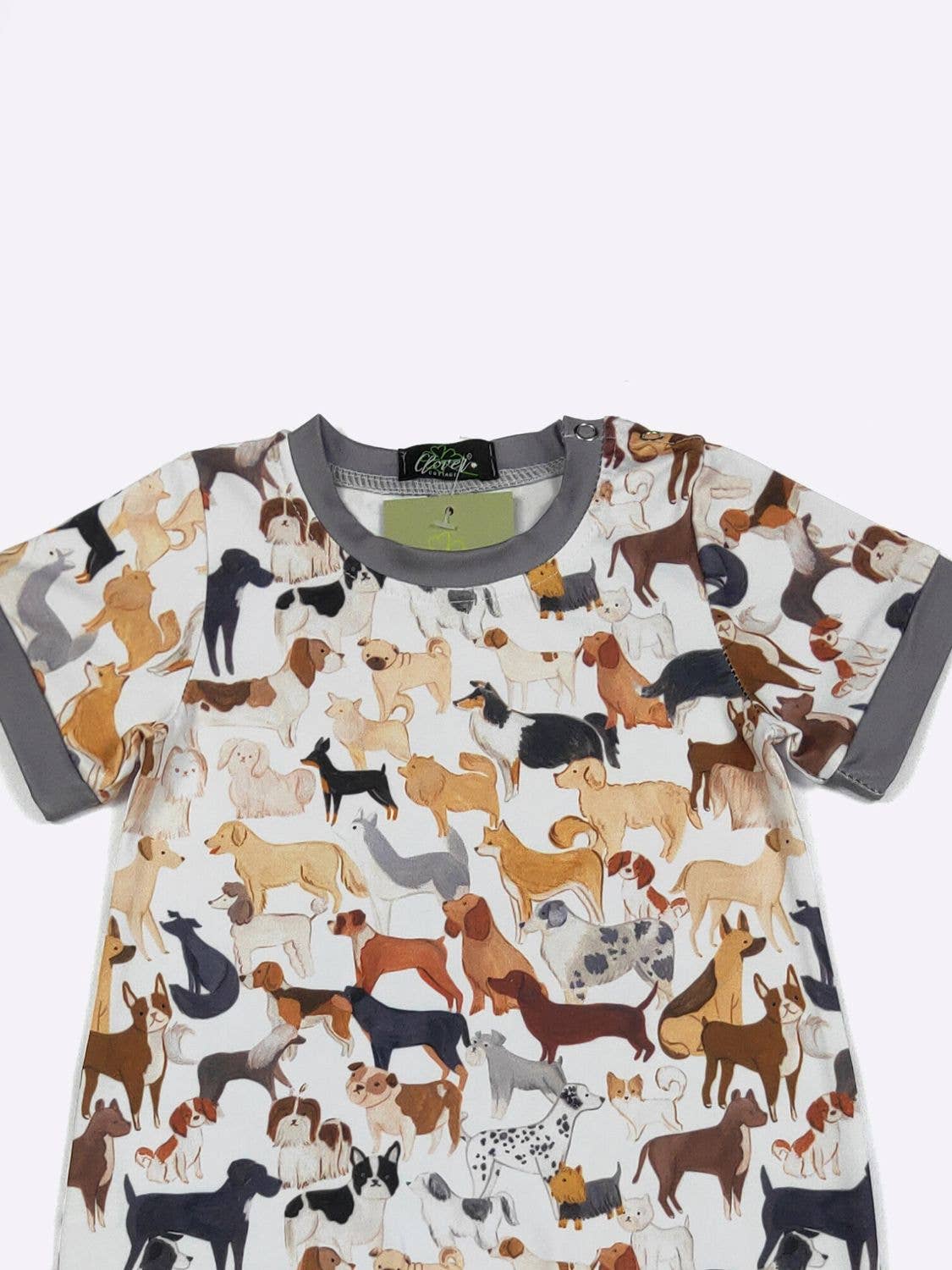 Clover Cottage - Dog Park Boy Romper
