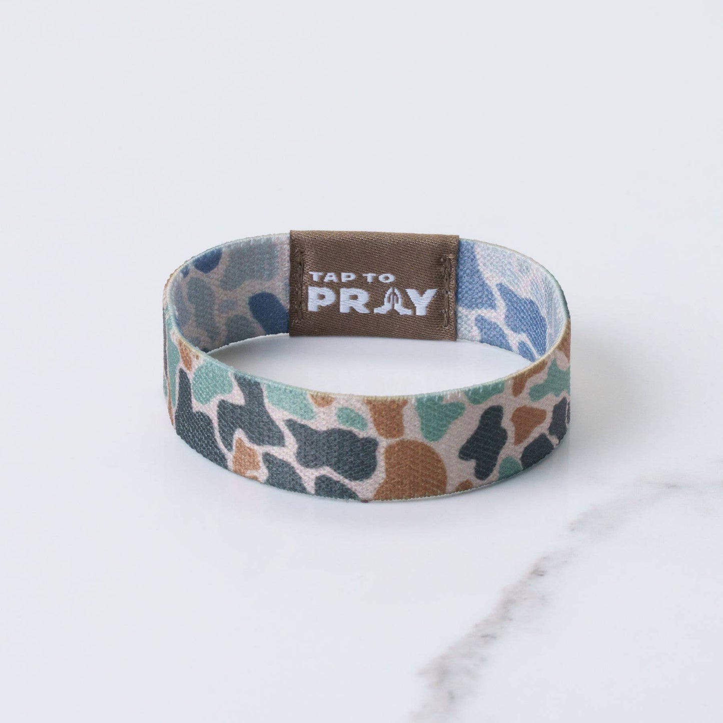 Versible - Tap To Pray™ Wristbands - River Rock Camo Classic & Sage