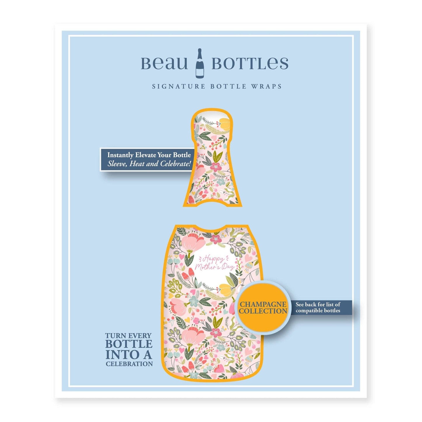 Beau Bottles - Beau Bottles Mother's Day Meadows- Champagne Collection