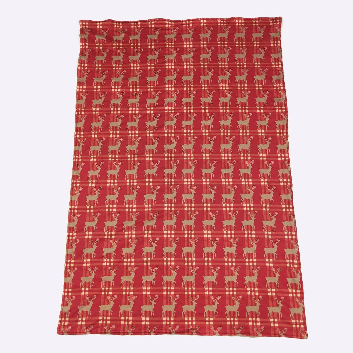 Clover Cottage - Tartan Deer Blanket