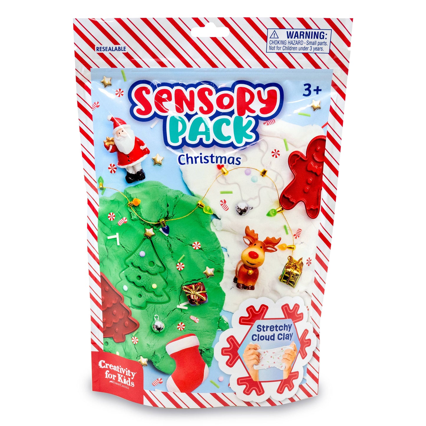 Faber-Castell / Creativity for Kids - Sensory Pack Christmas Holiday Play Kit for Children