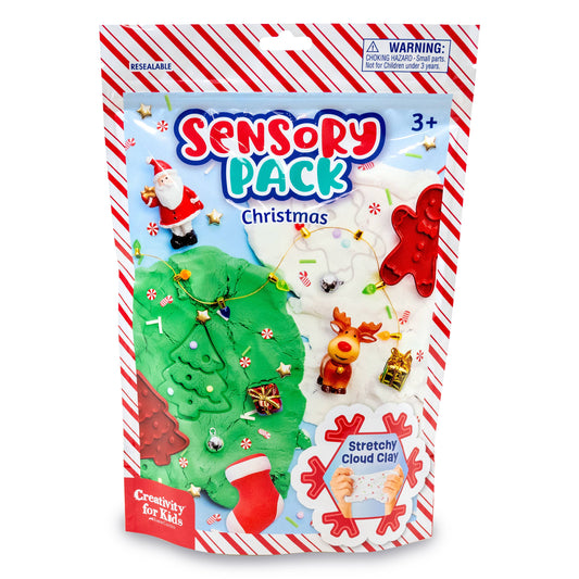 Faber-Castell / Creativity for Kids - Sensory Pack Christmas Holiday Play Kit for Children