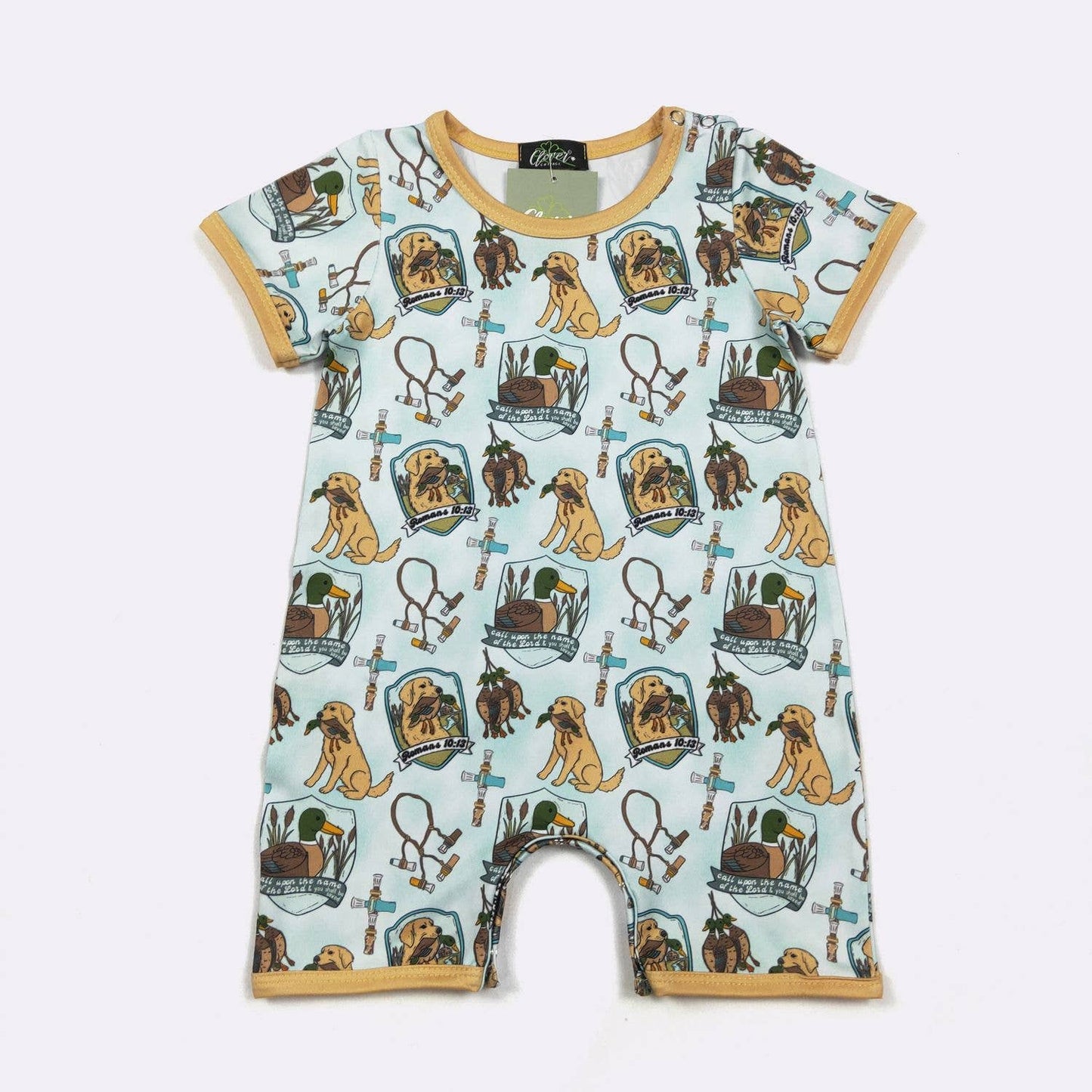 Clover Cottage - Romans Boy Romper
