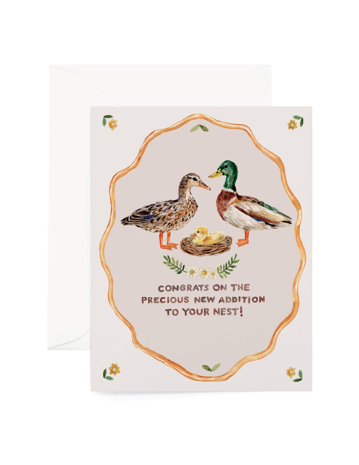 Baby Little Duckling Greeting Card