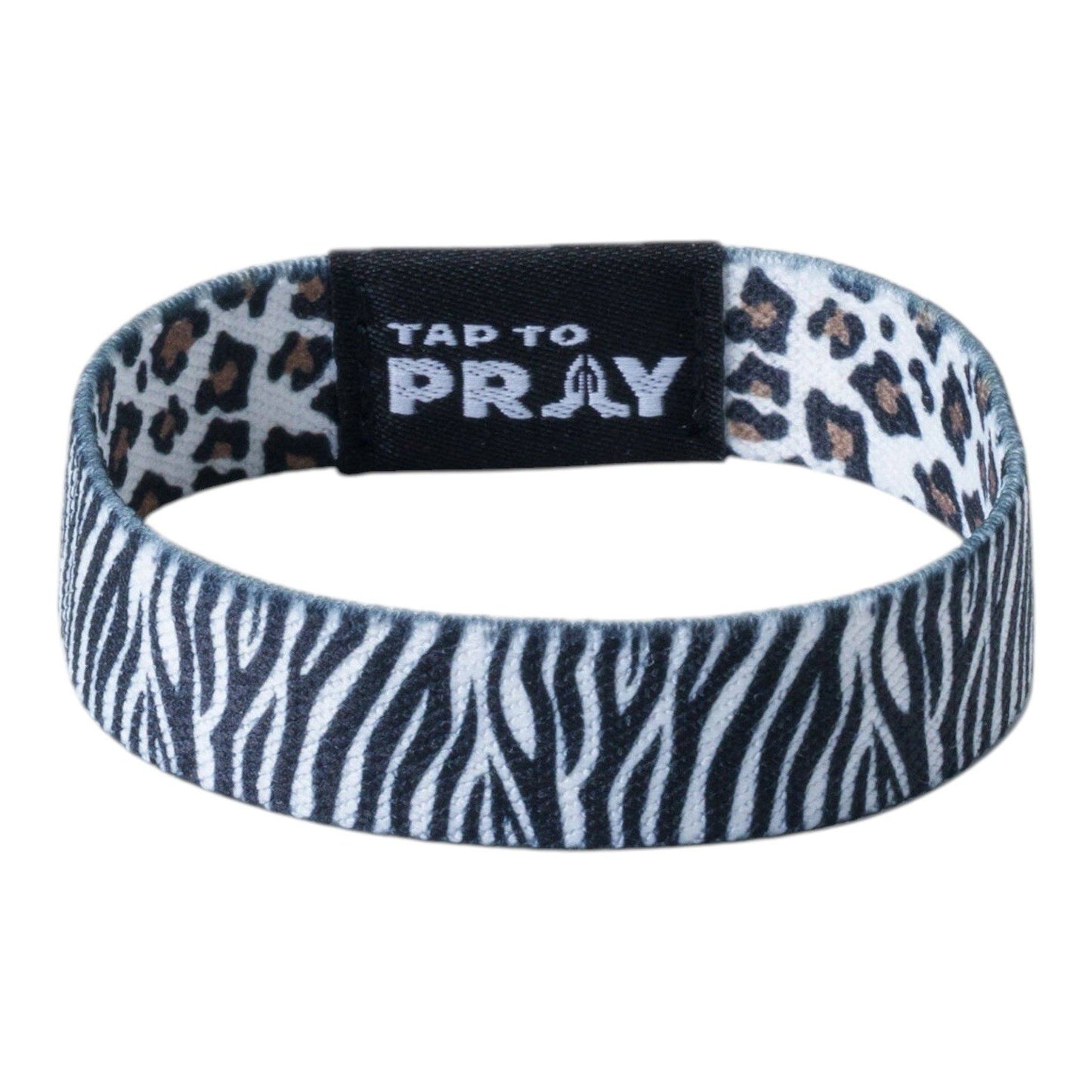 Versible - Tap To Pray™ Wristbands - Safari Zebra