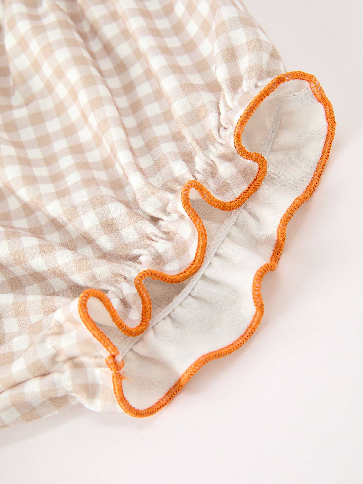 Thanksgiving Smocked Girls Dress Bloomer Set