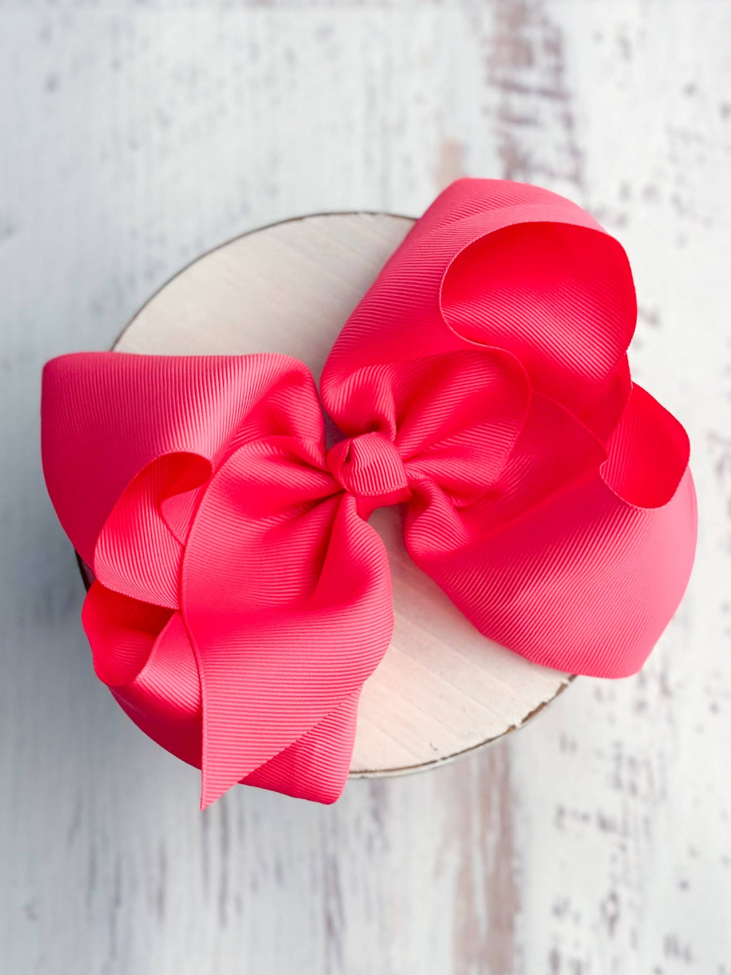 The Hair Bow Company - Texas Size Grosgrain Hair Bow - Alligator Clip - 6.5"