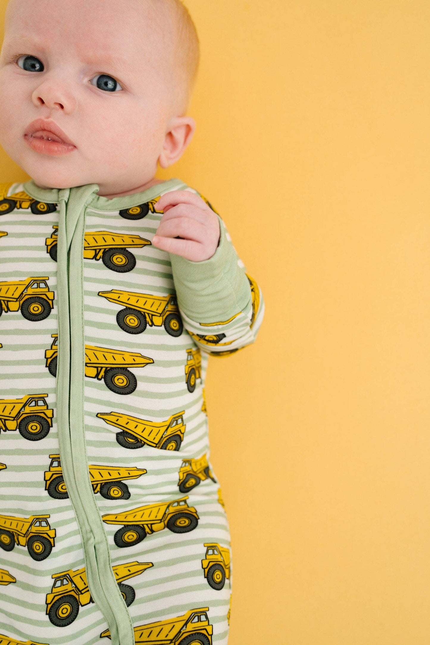 Little One Shop - Dump Trucks Bamboo Sleeper