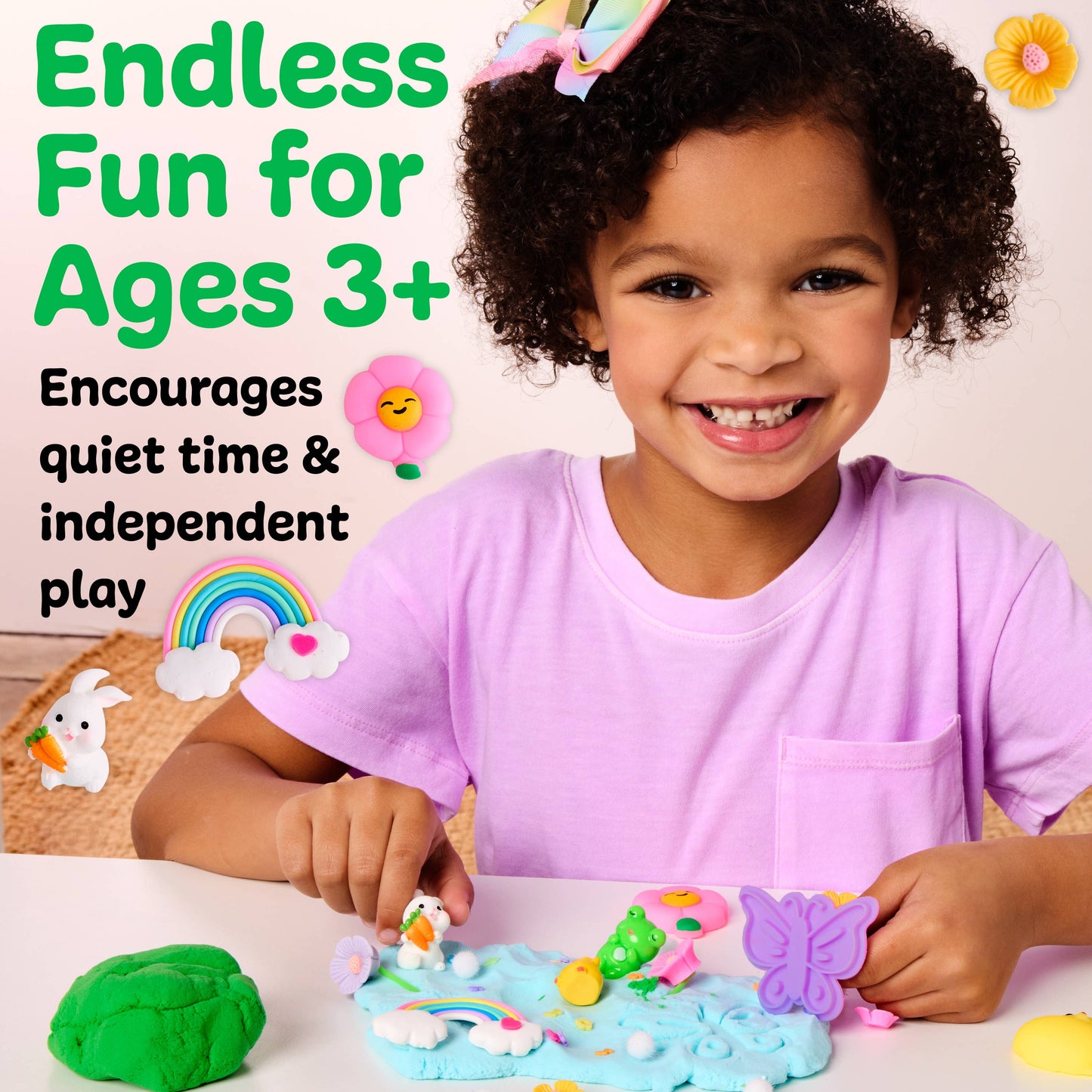 Faber-Castell / Creativity for Kids - Sensory Pack Garden Friends Play Kit for Kids
