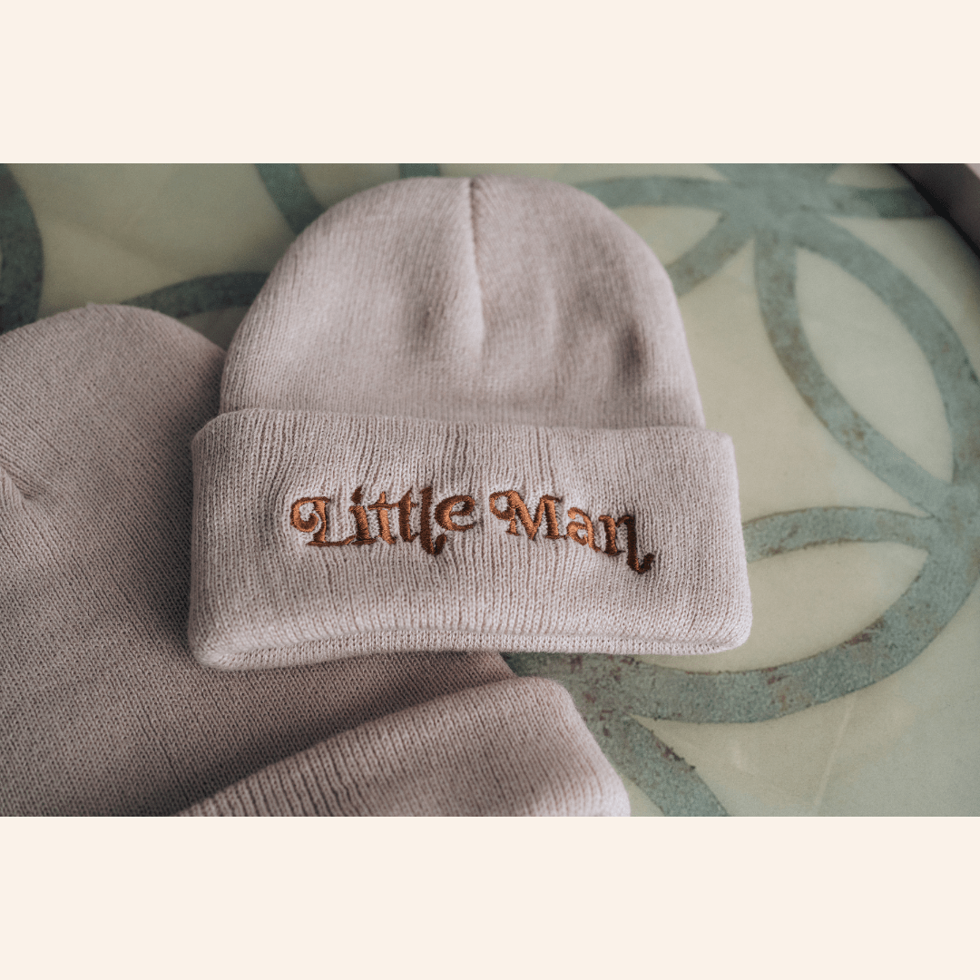 Little Man- Beige Hat